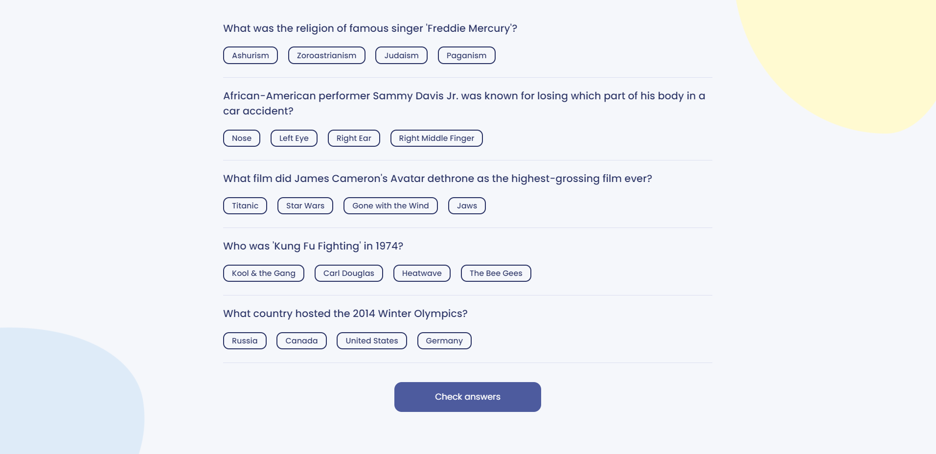 Quizzful App